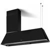 ELICA IKONA MAXXI PURE BL MAT/F/120 CAPPA ISOLA FILTRANTE 120 CM 600 m³/h NERO