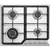 LOFRA PIANO COTTURA GAS HDS690 ARTES 60CM 4 FUOCHI ACCIAIO INOX SATINATO