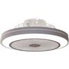 Ardes Ventilatore da Soffitto 6 Velocità Luce LED e Telecomando Bianco AR5PL50 Ardes