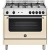 LA GERMANIA AMN965GCRV/24 CUCINA 90X60CM 5 FUOCHI FORNO A GAS CREMA CL.A+