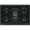 ELECTROLUX PN750UV PIANO COTTURA NERO 75 CM 5 FUOCHI BRUCIATORE TRIPLA CORONA
