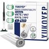 13 Sacchetti Folletto Compatibili Vk7S Vk7 Fp7S Fp7,3 Filtro Motore,Per Kobold V