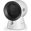 MACOM Termoventilatore Ceramico Stufa Elettrica 1500W Bianco Macom 932 Caldoblò