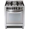 LOFRA P76MF/C CUCINA 70CM ACCIAIO INOX SATINATO FORNO 9 PROGRAMMI 5 FUOCHI