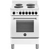 LA GERMANIA AMN6604SBV/24 CUCINA AMERICANA 60CM BIANCA 4 PIASTRE FORNO STATICO