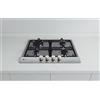 LG CBGZ2414S PIANO COTTURA A GAS 4 BRUCIATORI 60 CM INOX