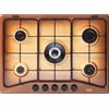 De Longhi Piano Cottura a Gas 5 Fuochi 70 cm colore Terre de France FFT 57 ASV De Longhi