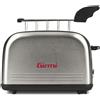 Girmi Tostapane elettrico Girmi TP57 pinze tosta pane fette acciaio inox grigio Rotex