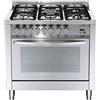 LOFRA PG96GV/CI CUCINA INOX 90CM FORNO GAS VENTILATO 4 FUOCHI TRIPLA CORONA