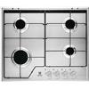 ELECTROLUX KGS6424SX PIANO COTTURA DA INCASSO 4 BRUCIATORI A GAS 60 CM INOX