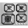 LOFRA PIANO COTTURA GAS URANO HLS6G0 60CM ACCIAIO INOX SATINATO 4 FUOCHI