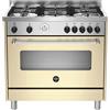 LA GERMANIA AMN965ECRT/21 CUCINA 90CM 5 FUOCHI FORNO ELETTRICO CREMA CL.A