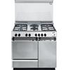 De'Longhi DE LONGHI SEX8542NED CUCINA SMART 86CM FORNO ELETTRICO 4 FUOCHI +2 PIASTRE CE A