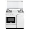 De'Longhi DELONGHI SEW8540NEDM CUCINA 86x50 BIANCO FORNO ELETTRICO 4 FUOCHI + COPERCHIO