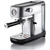 Ariete 1381 Macchina da caffè con manometro,1300 W, Capacità 1,1 L Silver Rotex