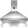 LA GERMANIA CAPPA PARETE AMERICANA K90AMHXA/19 90CM INOX CE.A MOTORE 800M3