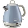 Ariete 2868 Bollitore Elettrico Vintage 1L, 1630W, Celeste - Rotex