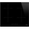 SMEG SIB2641D PIANO COTTURA A INDUZIONE 60CM 4 ZONE 2 BRIDGE NERO