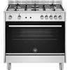 LA GERMANIA FTR965GXV/24 CUCINA INOX 90 CM 5 FUOCHI FORNO A GAS CL.A+