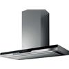 ELICA METEORITE IX/A/120 CAPPA PARETE ASPIRANTE TOUCH CONTROL INOX+VETRO NERO