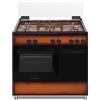 SCHAUB LORENZ Cucina a Gas 5 Fuochi Forno a Gas 90x60 Classe A Marrone SS941GEB SCHAUB LORENZ