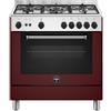 LA GERMANIA AMN855GVIV/24 CUCINA 80X50CM 5 FUOCHI FORNO A GAS BORDEAUX CL.A+