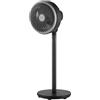 MIDEA Ventilatore a Piantana 5 Pale Oscillante 33 Watt colore Nero MFS18200APK MIDEA