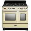 De'Longhi DELONGHI MEM965TBAED CUCINA DOPPIO FORNO 5 FUOCHI TRIPLA CORONA 90X60 BEIGE