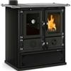 NORDICA ROSETTA SINISTRA VST.16 STEEL NERO 3003980 STUFA LEGNA 7.9kW 226m3 A