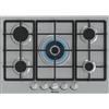 HISENSE GM773XF PIANO COTTURA A GAS 70CM 5 FUOCHI ACCIAIO INOX EASY CLEAN