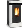 LA NORDICA EXTRAFLAME EXTRAFLAME 1292551 LUCIA PLUS.16 STUFA PELLET CANALIZZATA 12KW MAIOLICA BIANCO