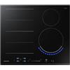SAMSUNG NZ64N9777BK PIANO COTTURA A INDUZIONE FLEX ZONE PLUS 60CM NERO