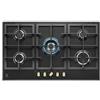 ELECTROLUX KGS9536RN PIANO COTTURA A GAS 90 CM 5 BRUCIATORI NERO OPACO