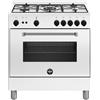 LA GERMANIA AMN855GBV/24 CUCINA 80X50CM 5 FUOCHI FORNA A GAS BIANCO CL.A