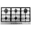 CANDY PG9601SXGH PIANO COTTURA DA INCASSO 6 BRUCIATORI A GAS 90 CM ACCIAIO INOX