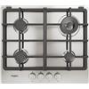 WHIRLPOOL TGML661IX PIANO COTTURA 4 FUOCHI 58 Cm in Acciaio Inox