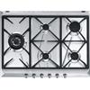 SMEG PIANO COTTURA GAS SRV575GH5 70CM INOX 5 FUOCHI