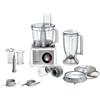 Bosch Robot da Cucina 3.9 Litri 1250 W Funzione Pulsante Inox e Bianco MC812S814 Bosch