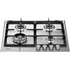 WHIRLPOOL GMAL6422/IXL PIANO COTTURA DA INCASSO ACCIAO 60 CM INOX 4 FUOCHI