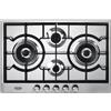 De'Longhi DE LONGHI NSL475X PIANO COTTURA A GAS ACCIAIO INOX 75 CM 4 FUOCHI