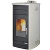 LAMINOX ESTER IDRO PLUS TERMOSTUFA A PELLET 15 KW BIANCO