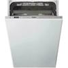 WHIRLPOOL WSIO 3T223 PCE X LAVASTOVIGLIE INCASSO 14 COP POWER CLEAN CLASSE A++