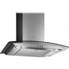 ELICA CIRCUS IX/A/60 CAPPA ASPIRANTE 80CM ILL.LED ACCIAIO INOX + VETRO