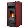 LAMINOX ESTER IDRO PLUS IDROVENTILATA TERMOSTUFA A PELLET 15 KW BORDEAUX
