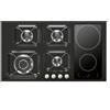 LOFRA HLNM9G2I PIANO COTTURA 90 CM COMBINATO GAS + INDUZIONE SEMIFILO NERO MATT