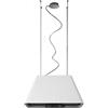 ELICA IKONA LIGHT WH/F/60 CAPPA ISOLA FILTRANTE ILLUMINAZIONE LED BIANCA