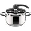 Lagostina Pentola a pressione 5 lt 22 cm Briosa LagoEasyup doppia valvola Rotex