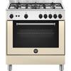 LA GERMANIA AMN855GCRV/24 CUCINA 80X50CM 5 FUOCHI FORNO A GAS CREMA CL.A