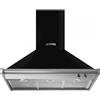 SMEG KD90HNE CAPPA A CAMINO DECORATIVA NERO 90CM 3 VELOCITA' CE.A+