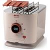 Imetec Tostapane 2 Fette XL 7 Livelli Doratura 600W Sabbia Grantoast 7504 Imetec
